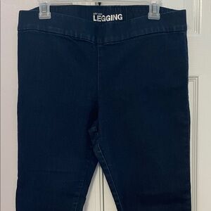 New York & Company Dark Blue Leggings